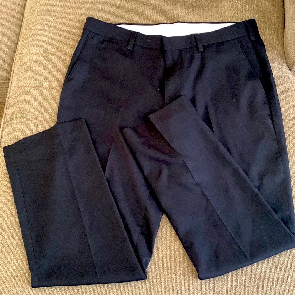 Men’s Louis Raphael Dress Pants. Black 36x30